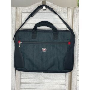 WENGER Structure 16 inch Laptop Bag Slimcase - Dark Brushed Slate